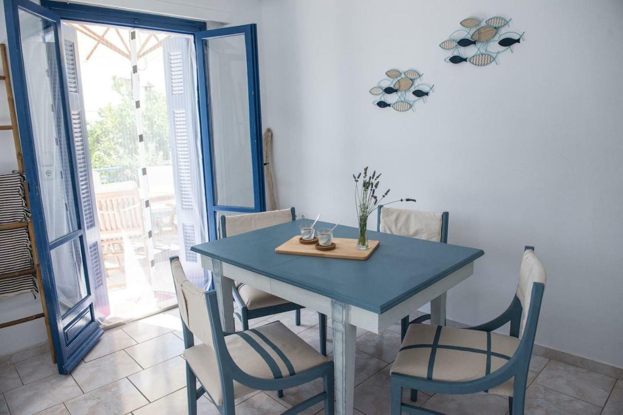 Aquarella-Stylish Veranda Apartment In Centre Of Poros Town 外观 照片